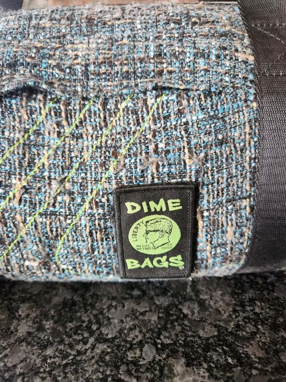 Dime Bags Blue/Grey Padded Duffle Tube - 15”